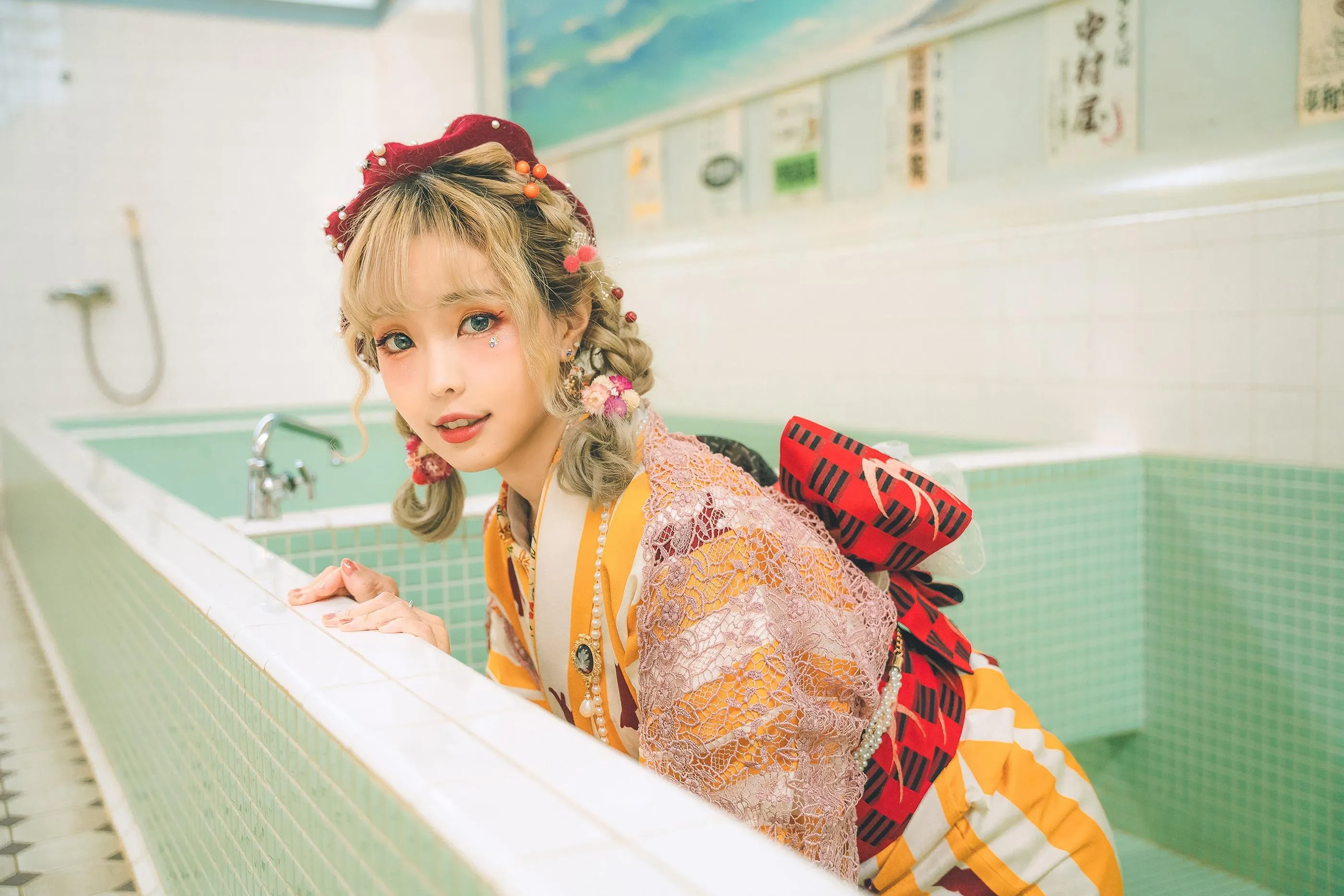 ElyEE子 – NO.90 [2020 Ely Collection] Digital photo set 10套-6 Retro Kimono II [62P]插图3